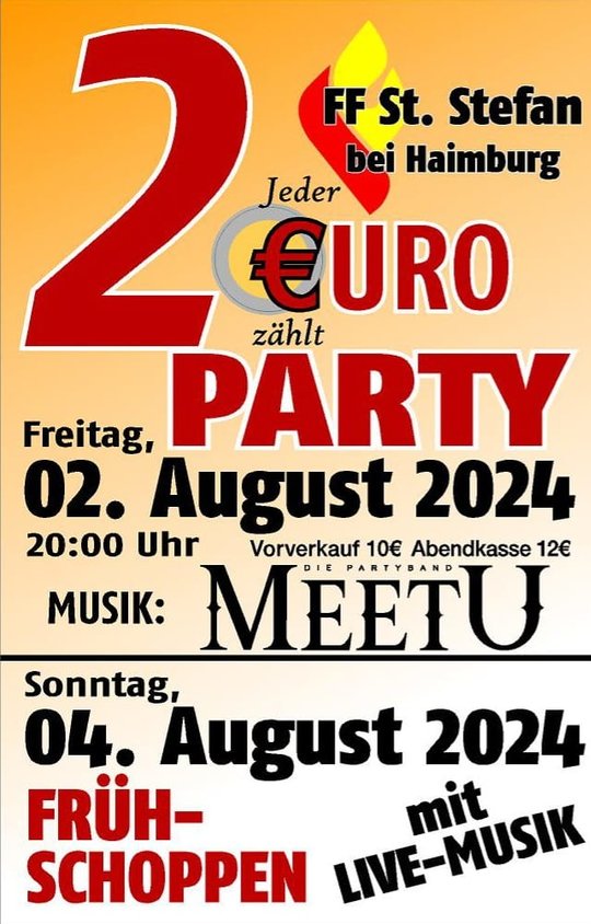 FF St. Stefan bei Haimburg - 2 €uro Party