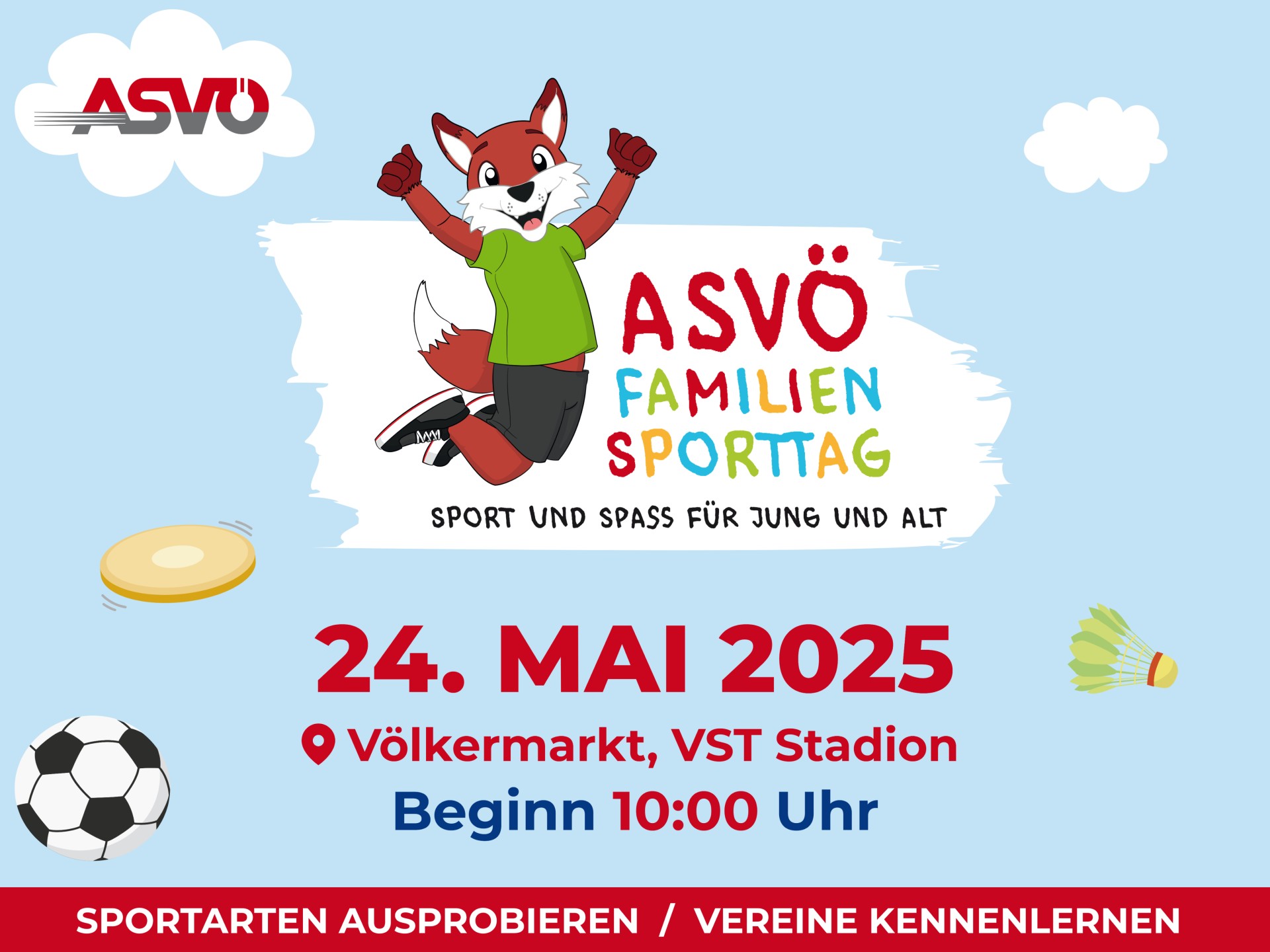 1. ASVÖ Familiensporttag Völkermarkt 2025