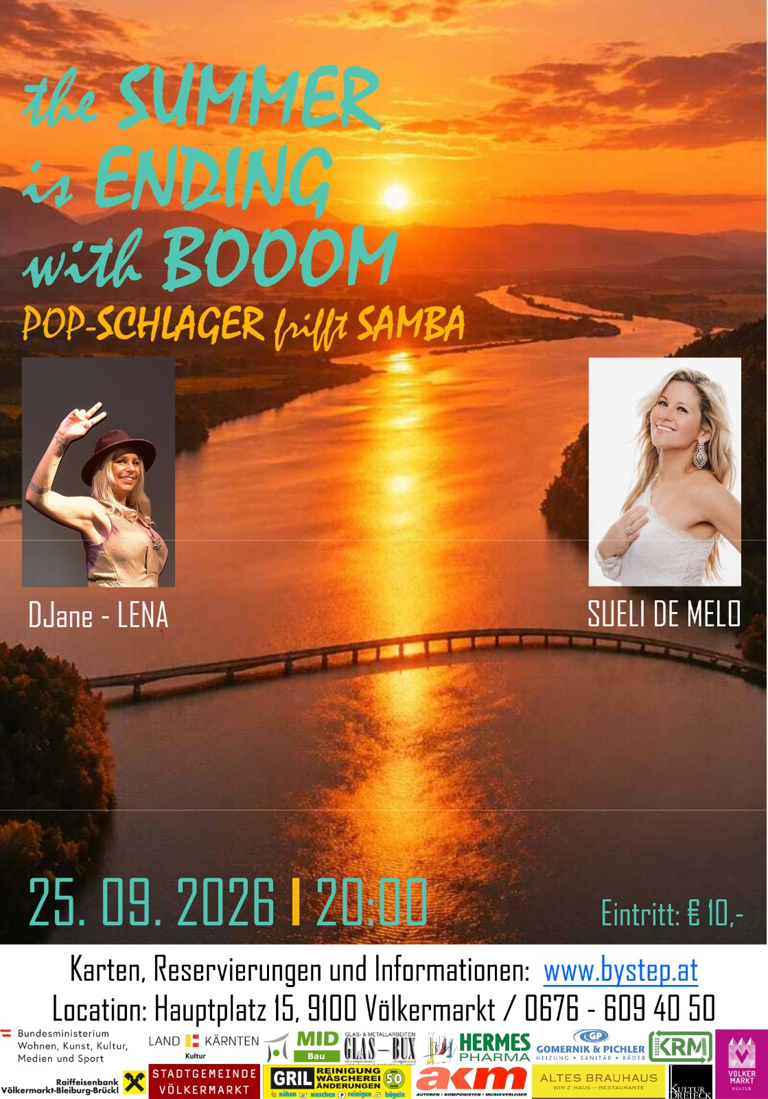 the SUMMER is ENDING with BOOOM - Pop-Schlager trifft Samba