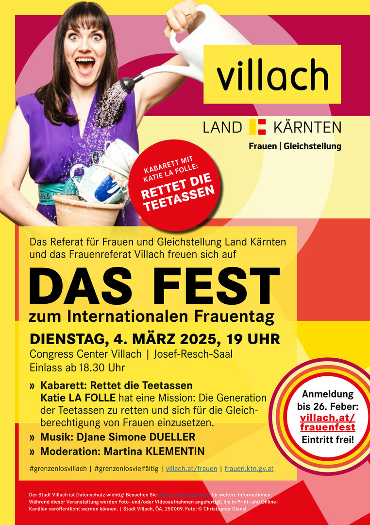 DAS FEST zum Internationalen Frauentag