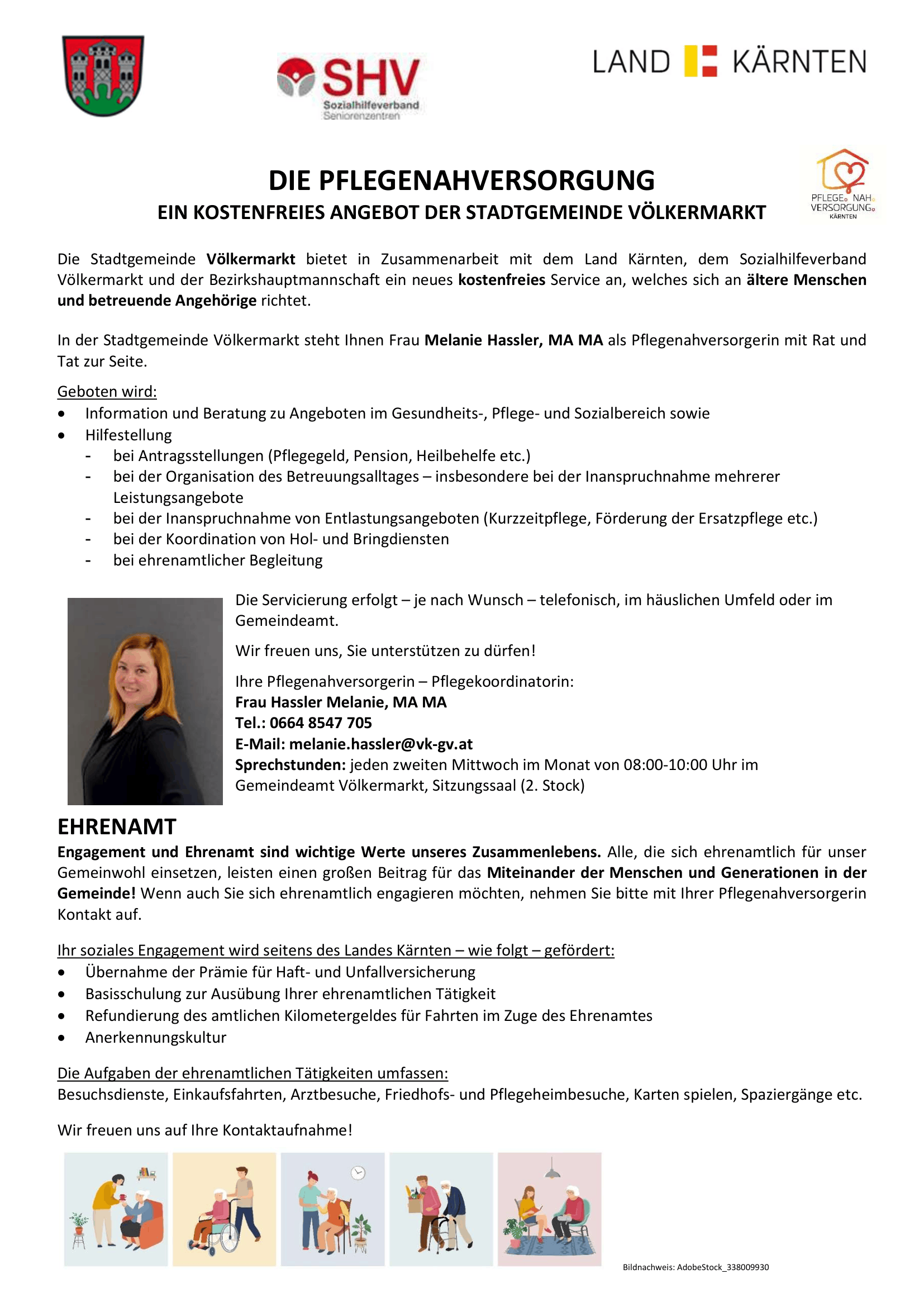 PFLEGE.NAH.VERSORGUNG - Pflegekoordination in der Stadtgemeinde Völkermarkt