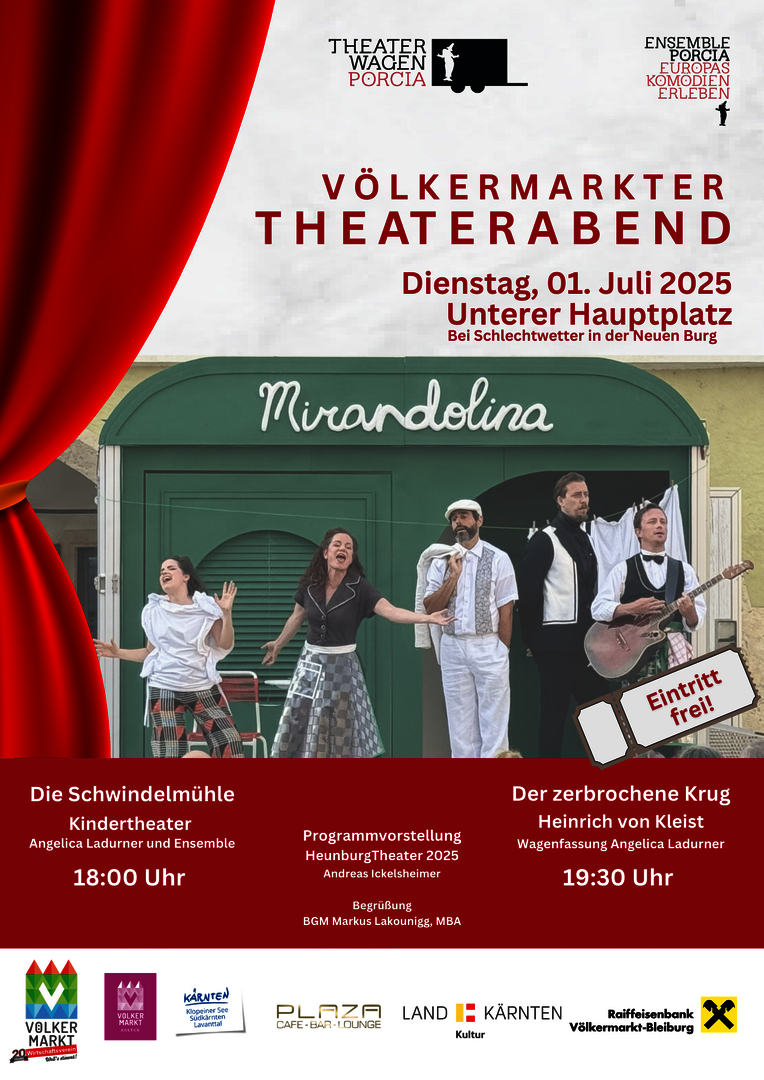 Völkermarkter Theaterabend - "Der zerbrochene Krug" 