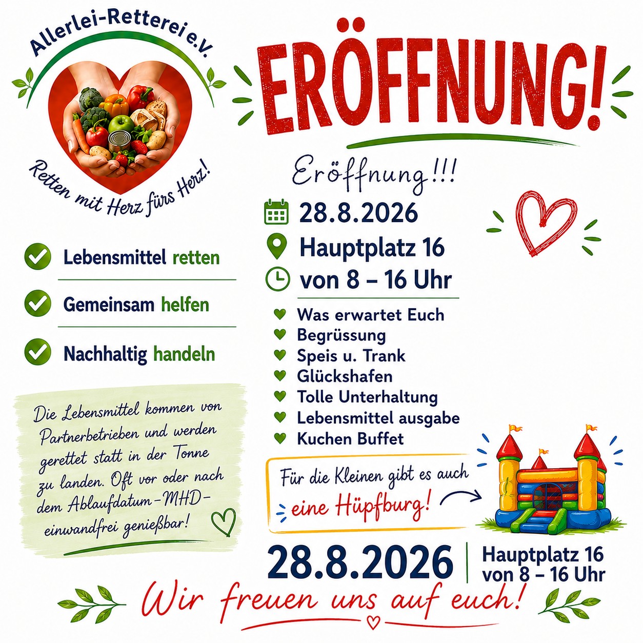 Eröffnung Allerlei Retterei 