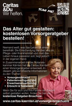 Das Alter gut gestalten: kostenlosen Vorsorgeratgeber bestellen!